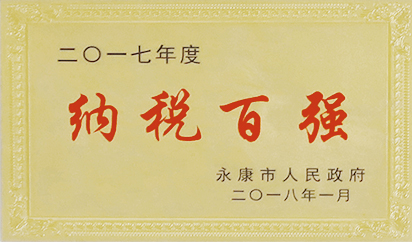 二〇一七年度纳税百强